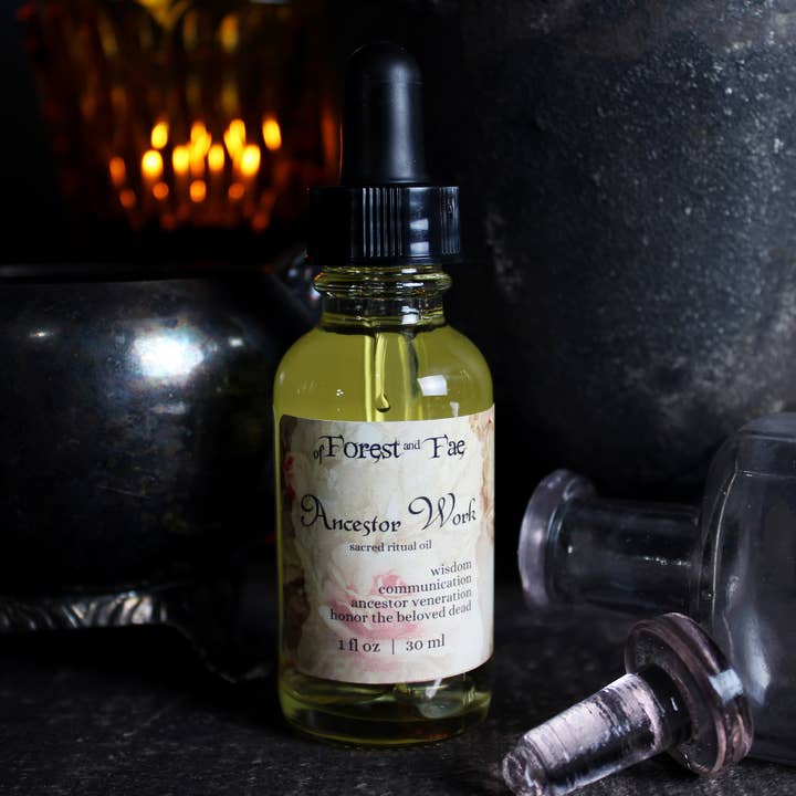 of Forest and Fae - Wholesale Meditation Supplies - Ancestor Work Sacred Ritual Oil • Altar Oil • Witchcraft4