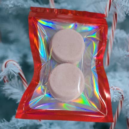 Peppermint Shower Steamers for wholesale by Delilah Red