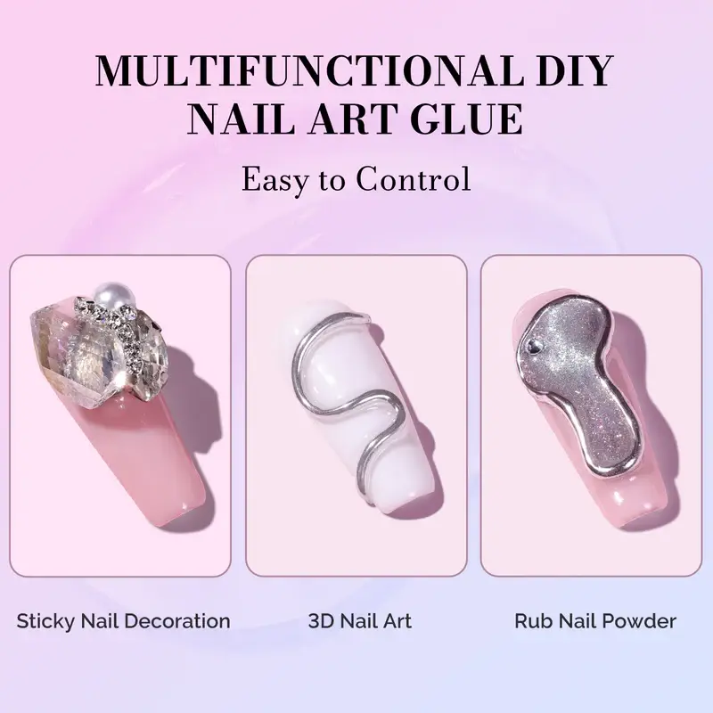 MELODYSUSIE - Wholesale Nail art/decal - Solid Nail Glue Gel 15g4