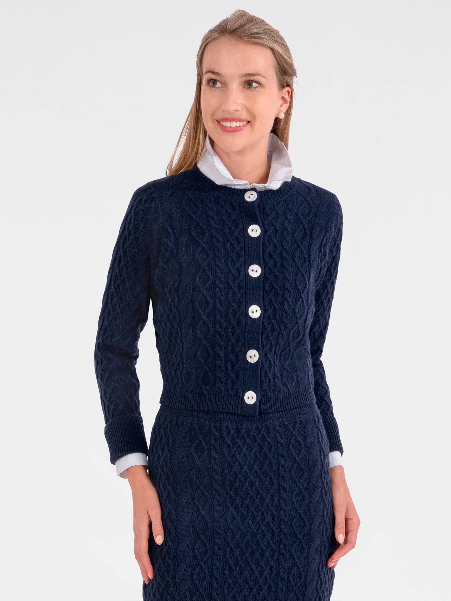 Gretchen Scott LLC - Wholesale Cardigan - Women's - Irish Knit Cardigan