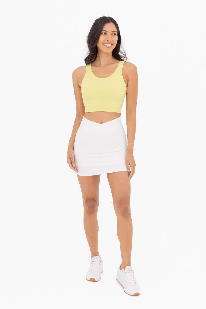 Mono B - Wholesale Skort - Women's - Venice Crossover Waist Active Skort30