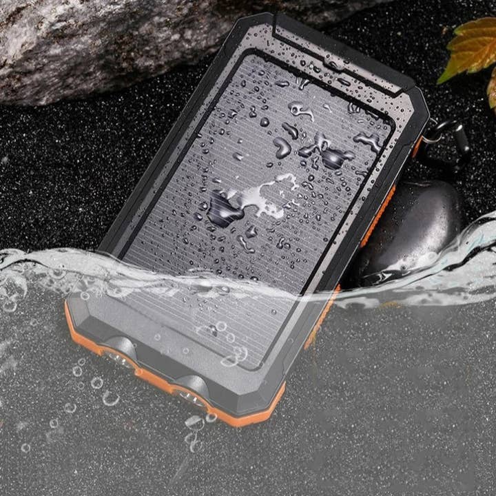 Portable Solar Power Bank | 80000 mAh | Dual USB | IP65 for wholesale by Kiyo Home