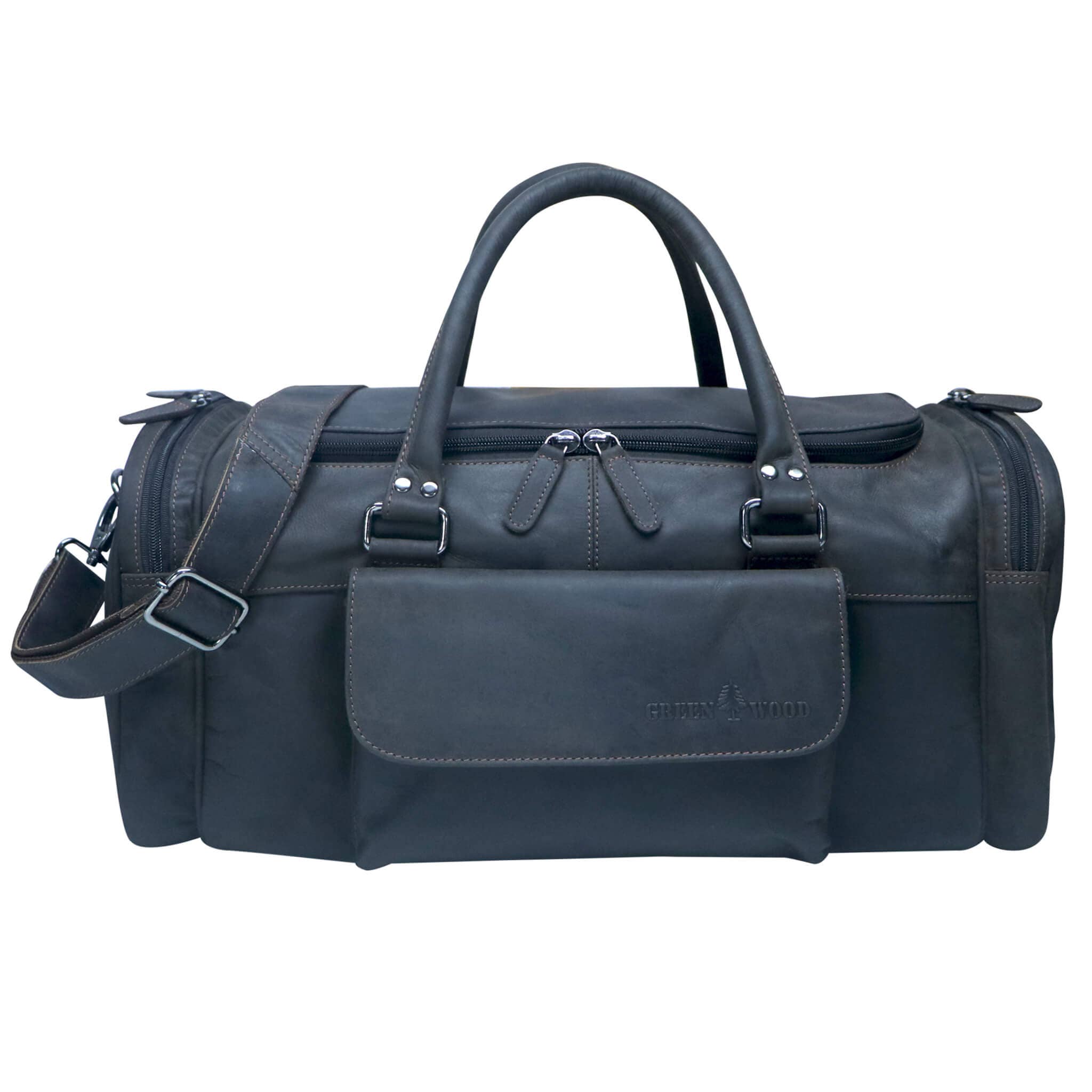Greenwood - Wholesale Duffel- en weekendtas - Uniseks - Greenwood Finn leren sporttas en kleine reistas voor mannen en vrouwen18