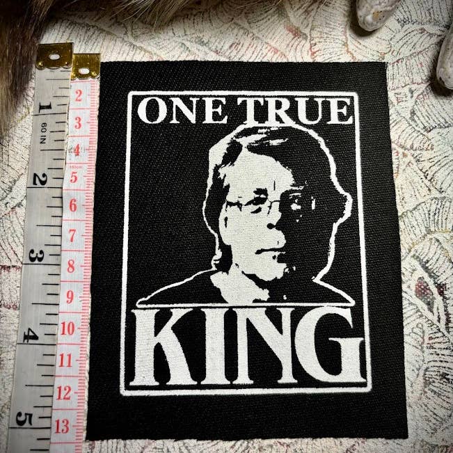 Three Raccoons - Wholesale Patch - One True King! Stephen King patch.