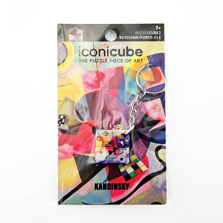 ICONICUBE - Wholesale Puzzle - Adult - Kandinsky 2x2 Keychain