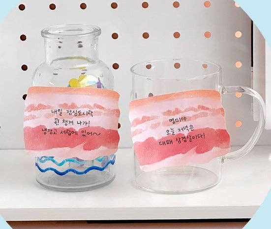 K-Wonderland - Wholesale Eraser - K-BBQ Pork Belly Pack  –Unique Design Memo Pad & Eraser4