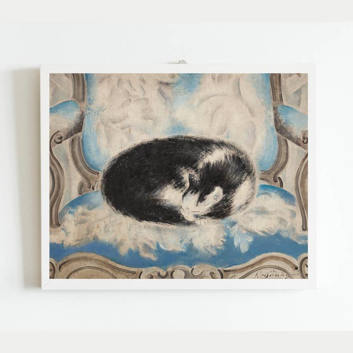 Sea to Skye - Wholesale Art Print - Cat Nap Antique Art Print