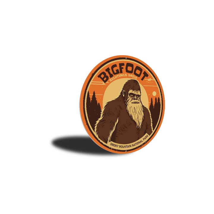 Lizton Sign Shop, Inc - Wholesale Sign - Bigfoot Sightings Smoky Mountain Sign