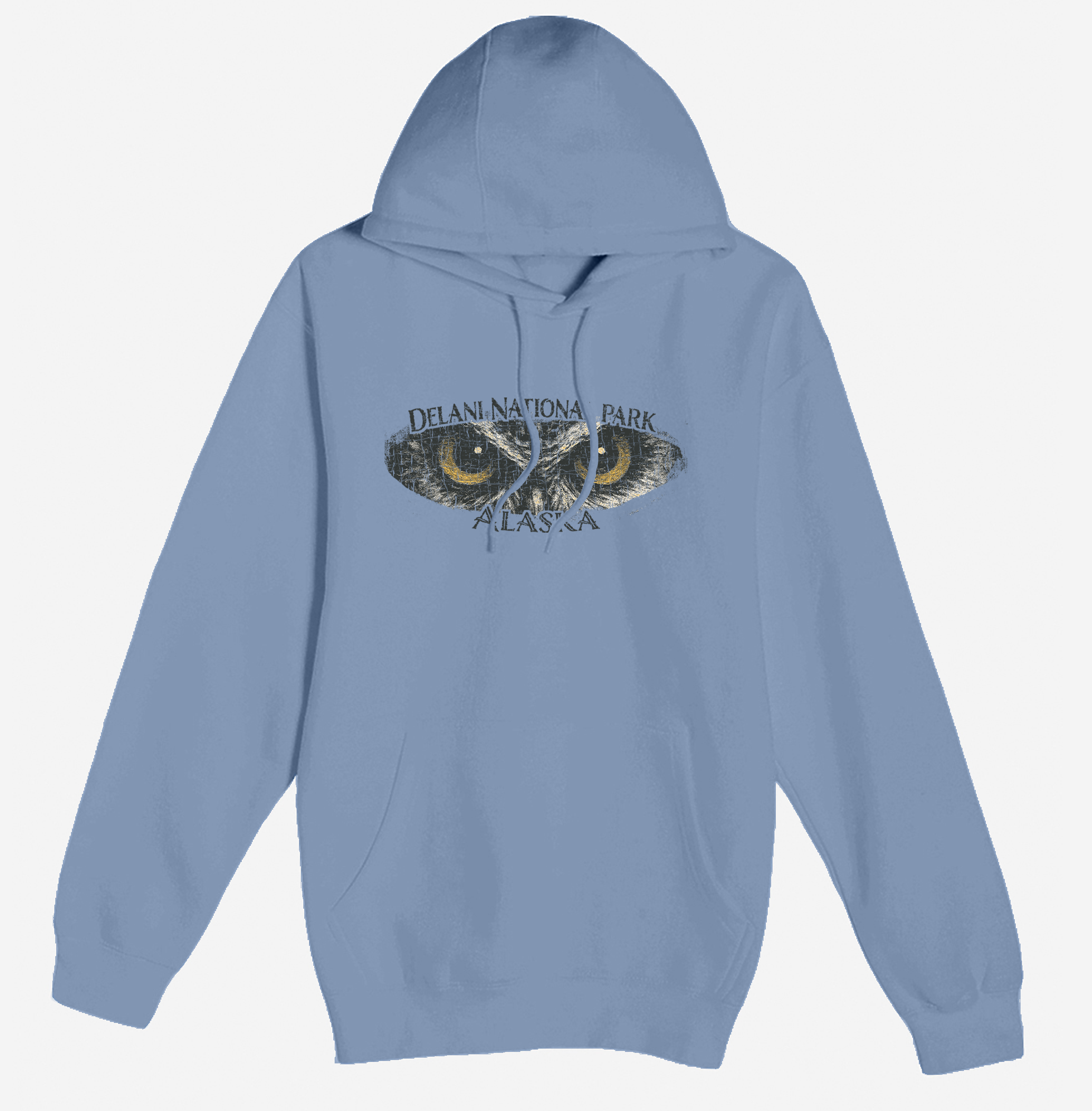 Textile Graphix - Wholesale Hoodie - Unisex - Winter Owl Hoodie – Vintage Alaska Wildlife Design8