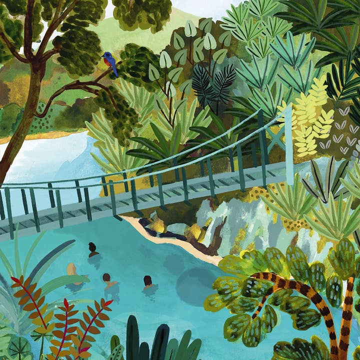 Pieces & Peace - Vendita all'ingrosso Puzzle - Adulti - Puzzle 500 Pezzi - Blue Pools NZ #1