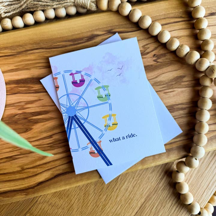 Reuzenrad | Verjaardagskaart voor wholesale door Stillbay Home Goods