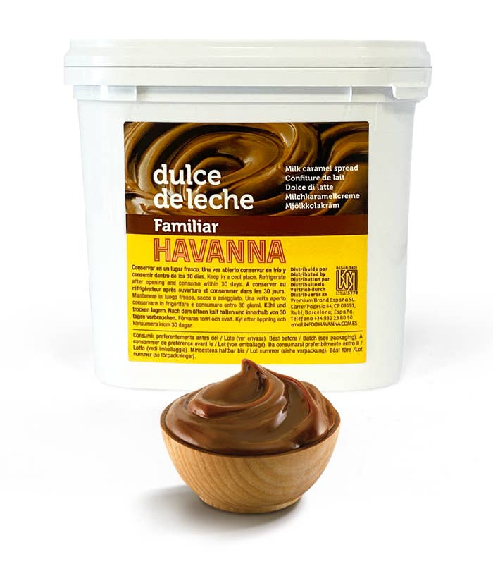 Premium Brand - Wholesale Hot Fudge/Chocolate Spread - Havanna | Family Dulce de Leche | Bucket | 1 Kilogram0