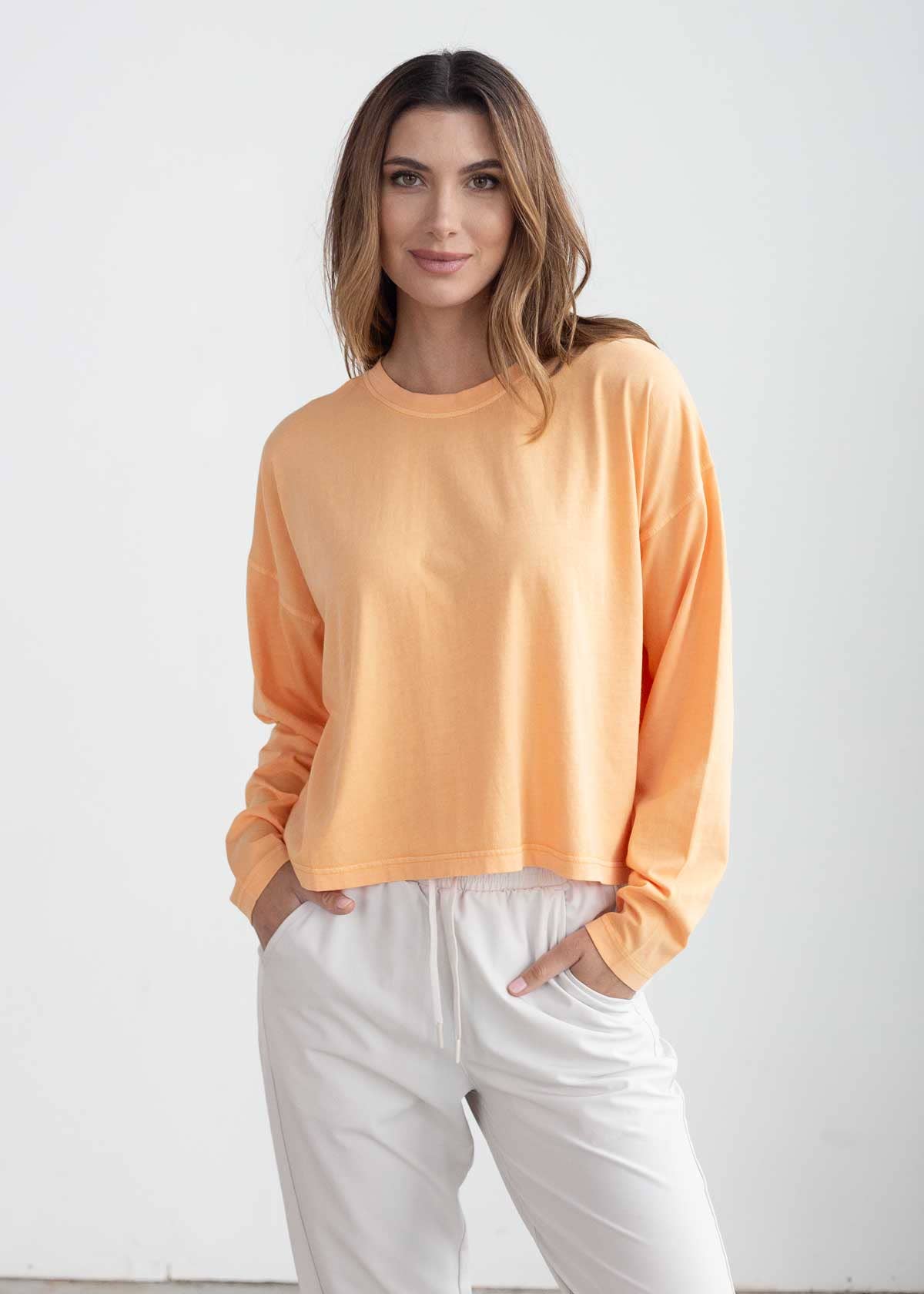 chicka-d - Vente Sweat-shirt – femme - Bar Harbor à manches longues, en toutes couleurs13