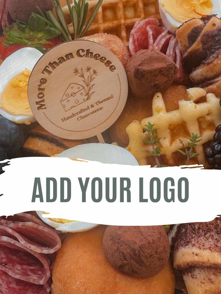 Selezioni di formaggi e salumi personalizzati con nome, logo o codice QR per la vendita all'ingrosso da parte di KendollMade