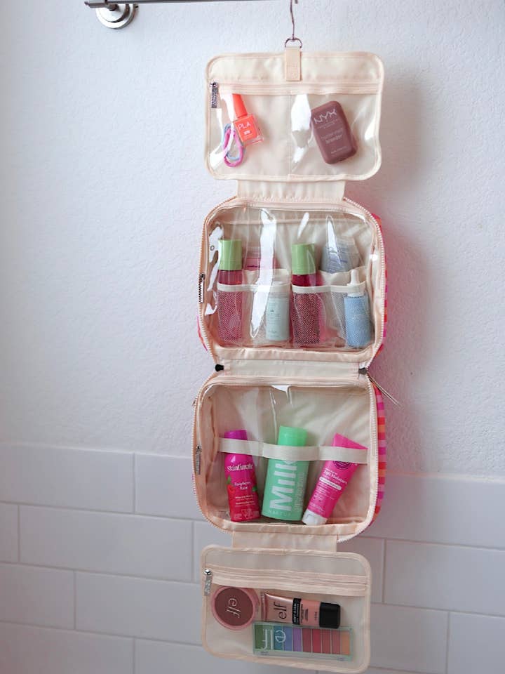Hanging Organizer - Sedona (Coral/Pink) for wholesale by Jadelynn Brooke