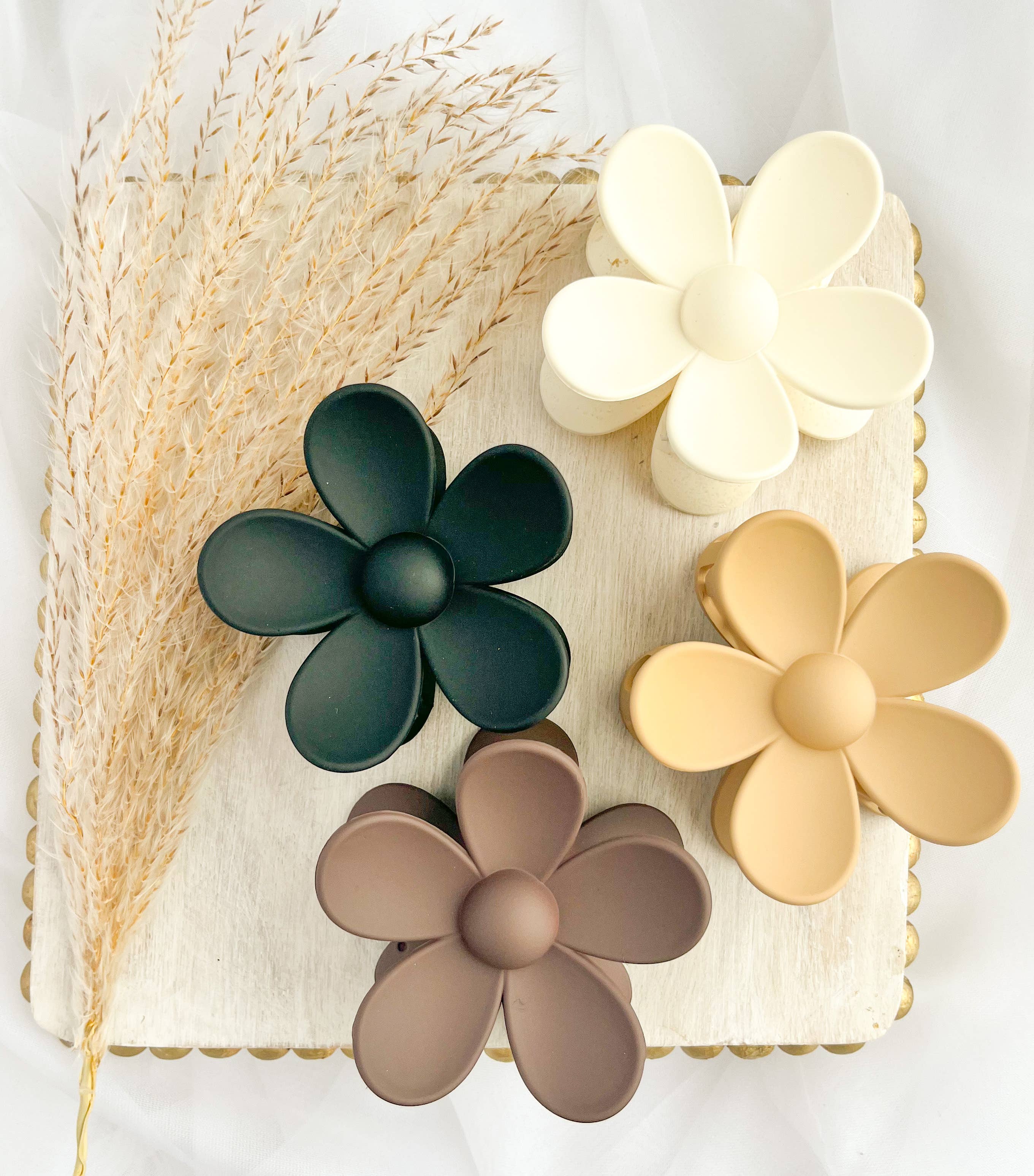 That's Sew Me - Vente Pince à cheveux – femme - Pinces à cheveux en forme de fleur, Hair Claw Clips Canada1