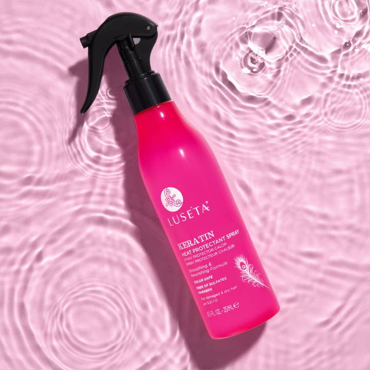 Luseta Beauty - Wholesale Hair Spray - Keratin Smooth Heat Protectant Spray - 8.5oz2