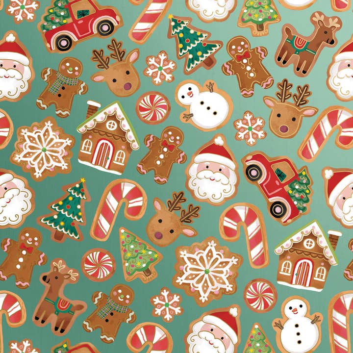 Wrap - Jumbos - Christmas Cookies for wholesale by Jillson & Roberts
