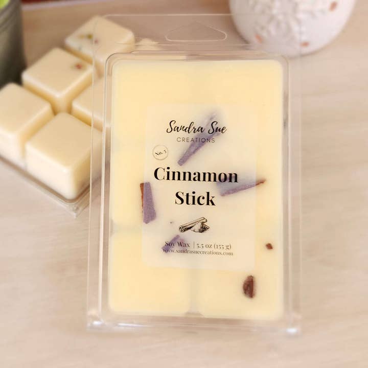 Cera di Soia Profumata alla Cannella, 5,5 oz | Formato Extra Large per la vendita all'ingrosso da parte di Sandra Sue Creations LLC