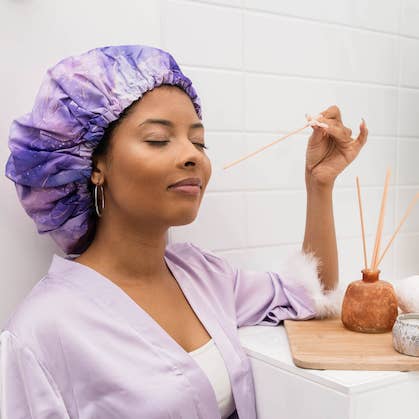 Glow by Daye - Wholesale Showercap - Satin Lined Shower Cap31