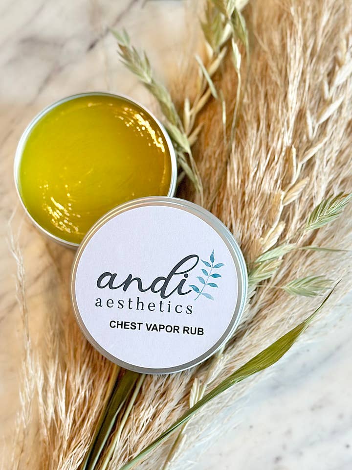 Chest Vapor Rub for wholesale by Andi Aesthetics