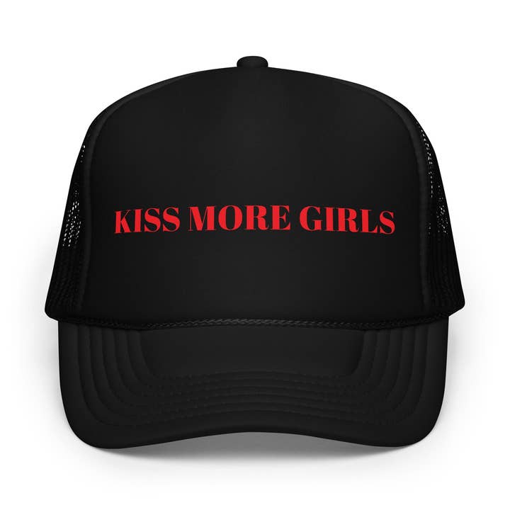 Kiss More Girls – Trucker Hat for wholesale by Frankie Said Meow