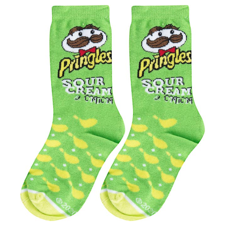 Pringles Sour Cream 7-10 Socks - Kids for wholesale by Cool Socks