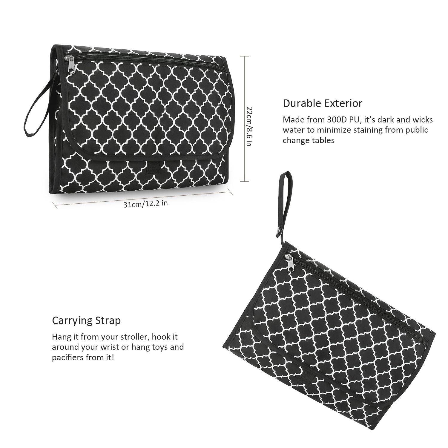 Naomi's Happy Place Shop - Wholesale Changing Mat/Pad - Baby - Baby changing diaper pad mother and baby travel portable waterproof diaper pad multifunctional wet wipes bag mommy bag accessories10