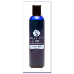 Olio da massaggio Tummy Rub per la vendita all'ingrosso da parte di Awakening Spirit