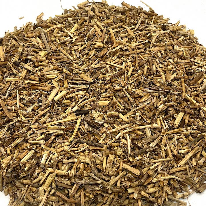 Couch Grass (Elymus repens) Root, Cut and Sifted for wholesale by Organic Botanicals