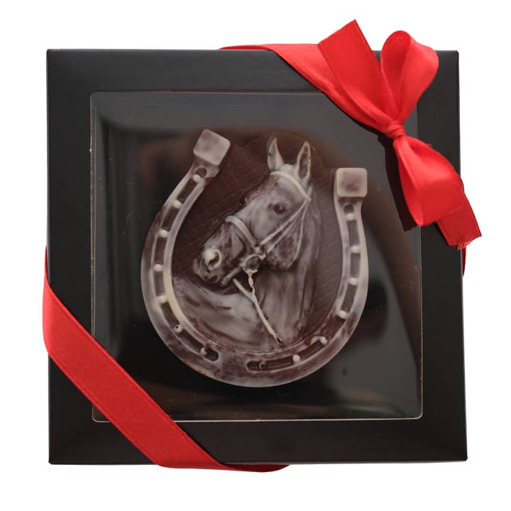 2026 New Year Chocolate Symbol - Horse Figurine for wholesale by Al Mari Anni