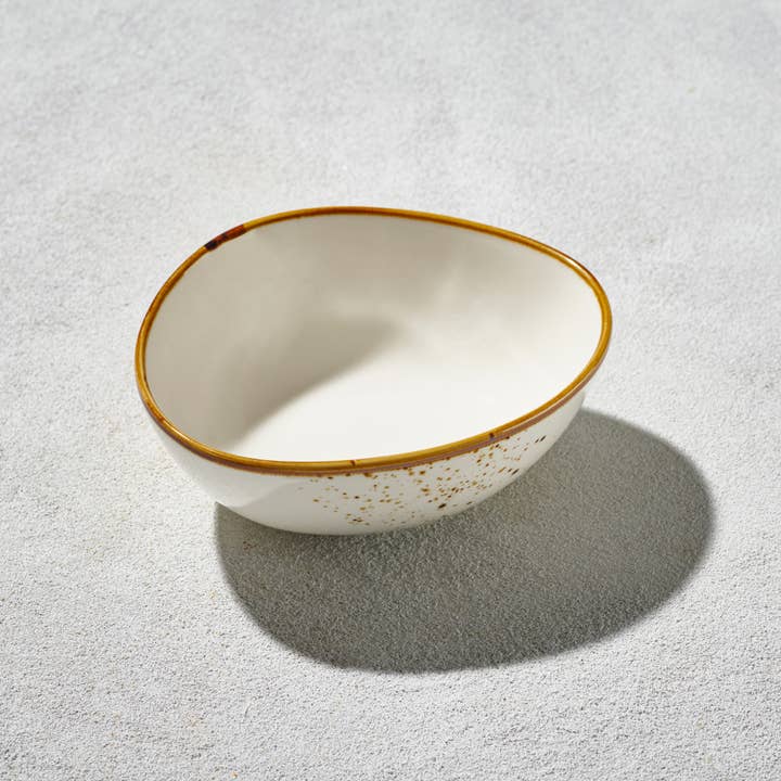 Kadra Kitchenware - Wholesale Bowl - Terra 6.25" Oval Bowl Dap-White