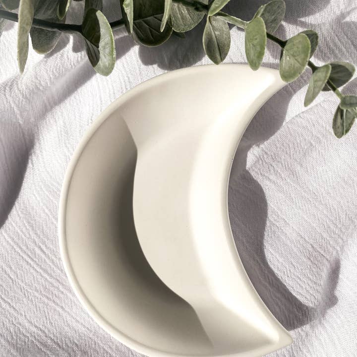 Niki Candle - Wholesale Decorative Plate/Dish/Bowl - half moon bowl