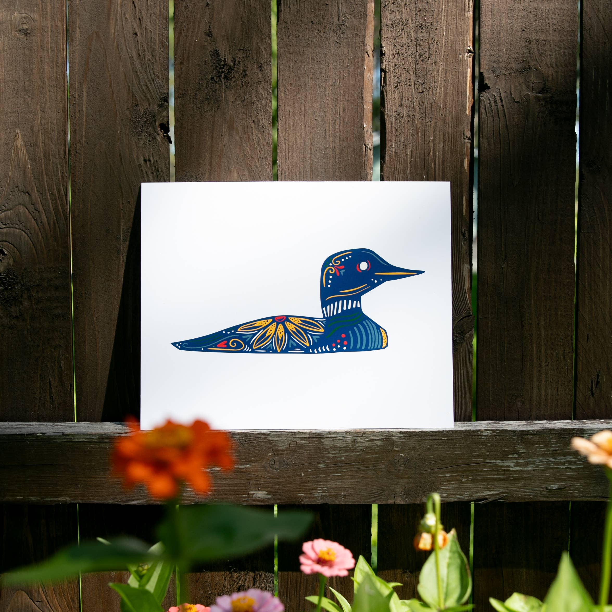 Hinterland Goods - Wholesale Art Print - Common Single Loon Print Wall Art Nordic