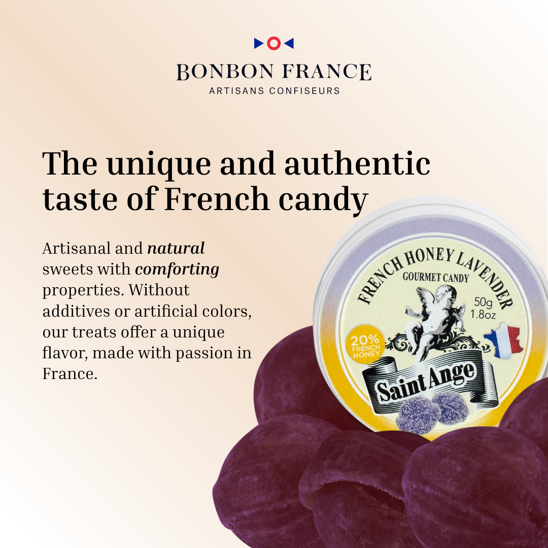Bonbon-France - Wholesale Hard Candy - Saint-Ange Lavender Honey1