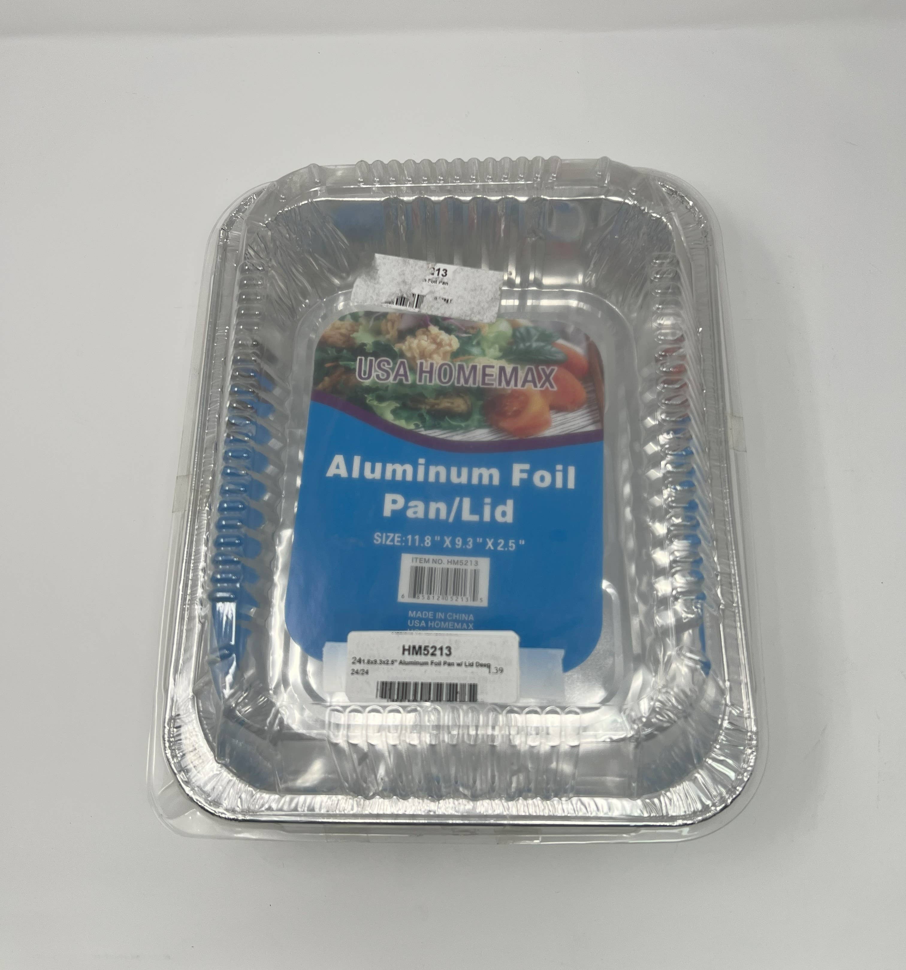 USA HomeMax - Wholesale Baking Dish - Full Size Large Aluminum Pans Disposable Foil1