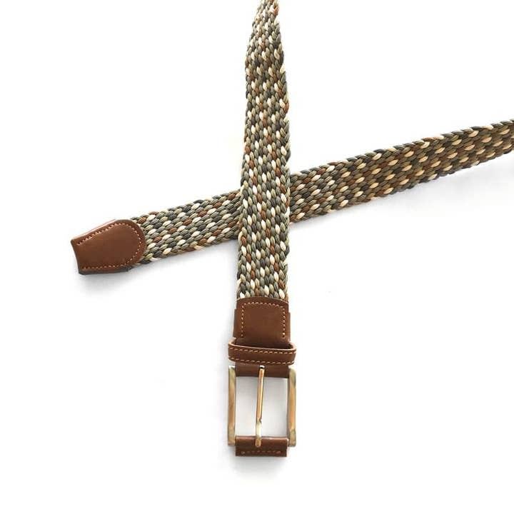 Ref.24109/24106 -1/5- Mehrfarbiger elastischer Gürtel Mailand Paris-by Layos für den Großhandel von Potenciano Group SL