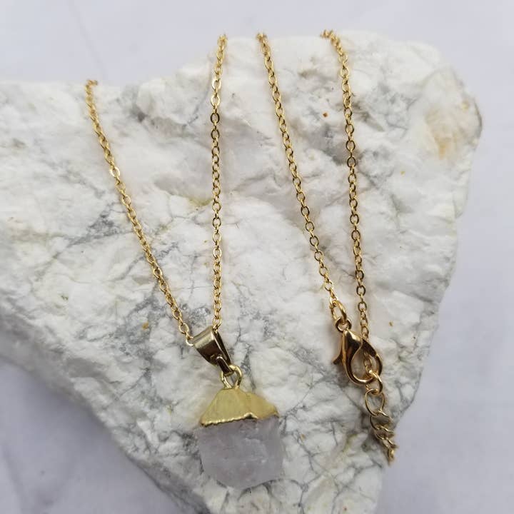 The Pretty Jewellery - Wholesale Pendant/Charm Necklace - Cut Crystal Gemstone Necklaces2