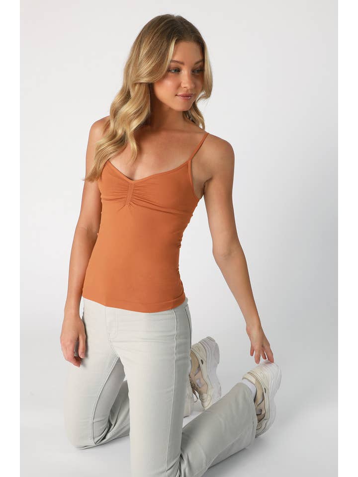 NIKIBIKI - Wholesale Camisole - Women's - NS8341- Jersey Shirred Cami 13