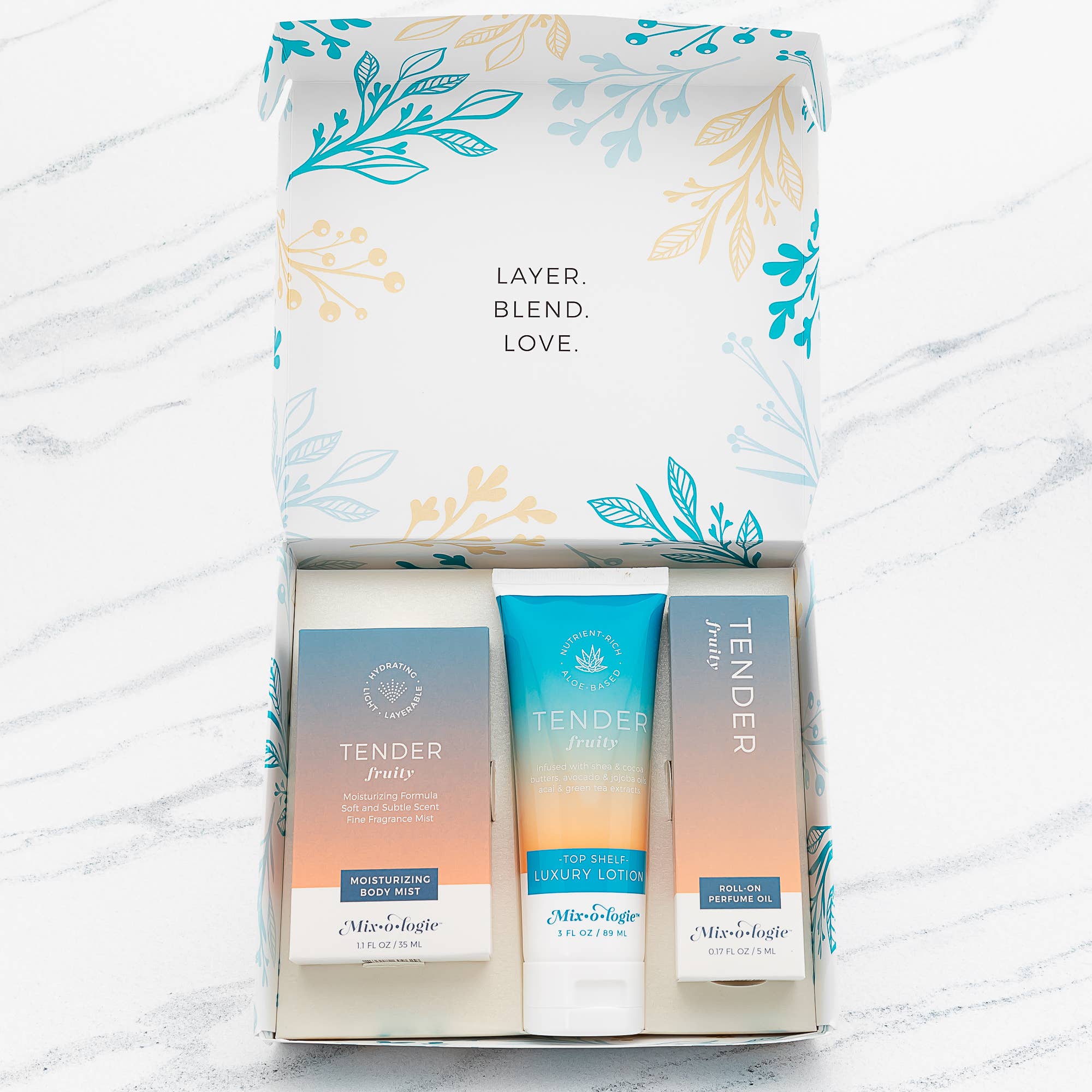 Mixologie - Wholesale Bath & Body Set - Women's Gift Set Trio Box (Choose Scent)14