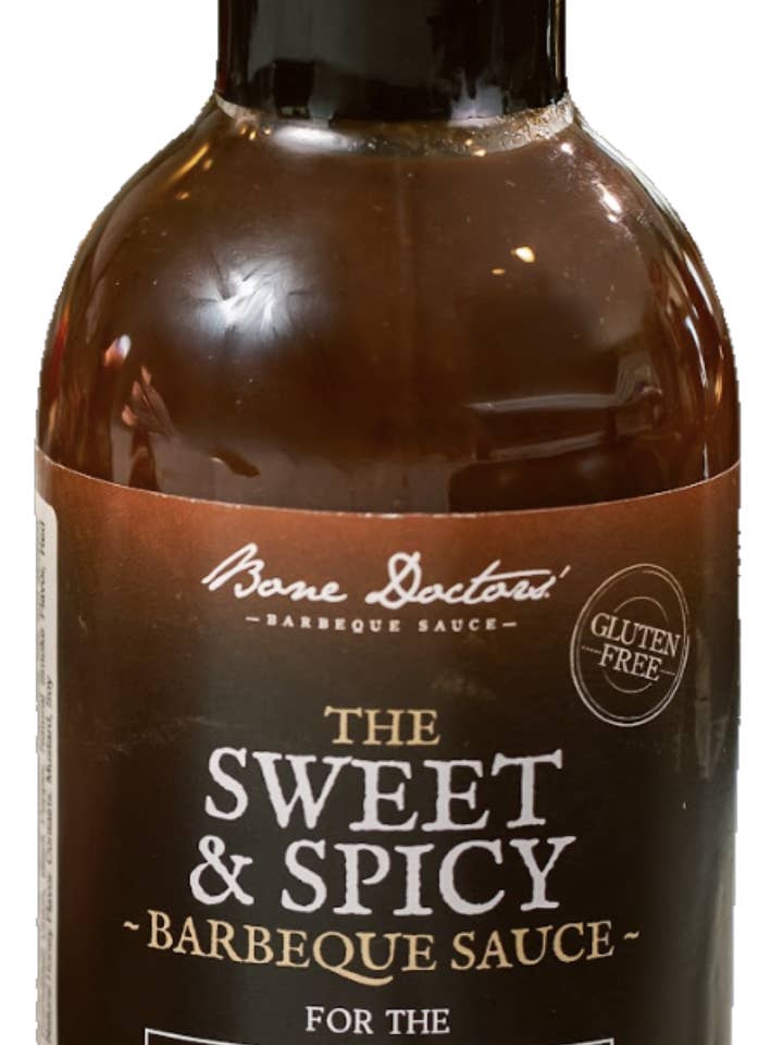 Sweet & Spicy BBQ Sauce - 15oz for wholesale by Bone Doctors' BBQ