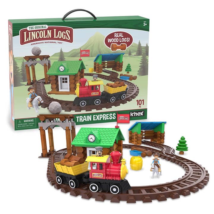 Sawmill Train Express Building Set for wholesale by Basic Fun! UK