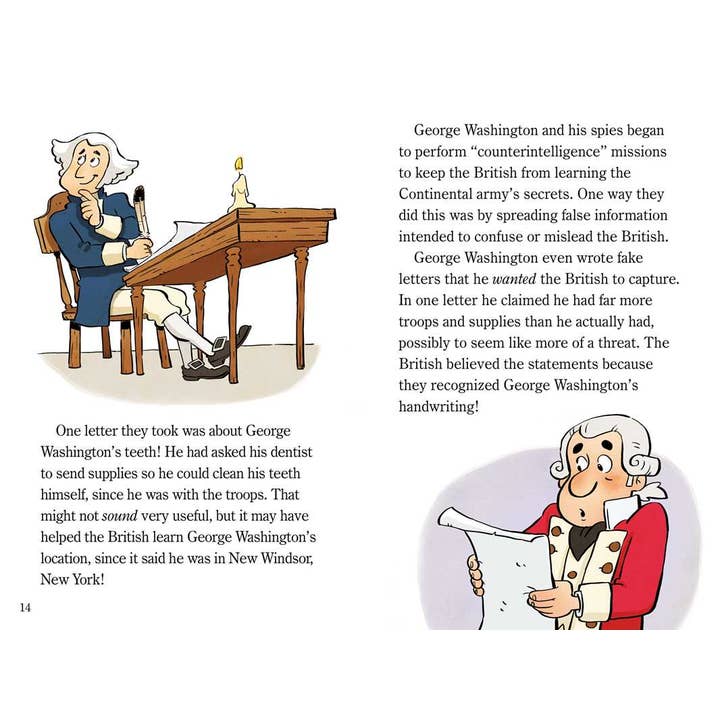 Simon & Schuster - Wholesale Early Reader Book (6-8) - Founding Fathers Were Spies! by Patricia Lakin5