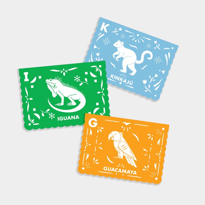 Blue Star Press - Wholesale Learning Cards - Kids & Baby - Spanish-English ABC Flash Cards: 27 Bilingual Alphabet Cards3