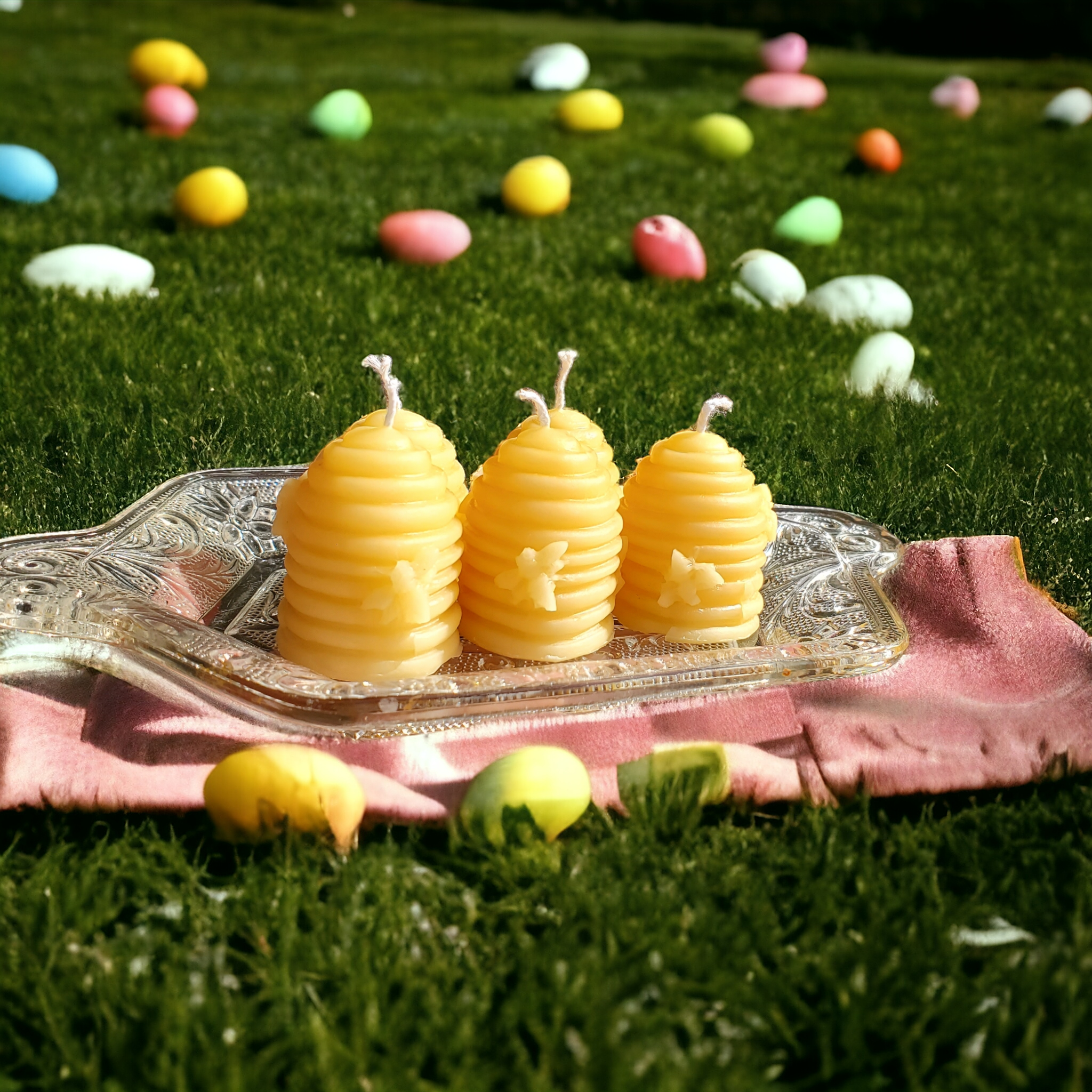 Different Branches - Wholesale Novelty Candle - Handmade in Ohio Single pure beeswax beehive candle no drip6