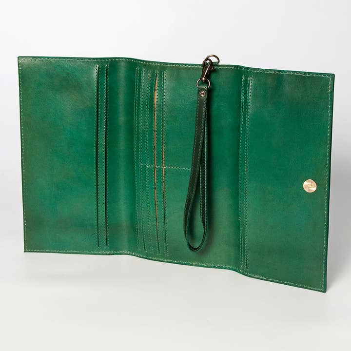 LS Western - Wholesale Wristlet - LC-ADBGZ266 Wristlet Genuine Western Leather Women Bag4