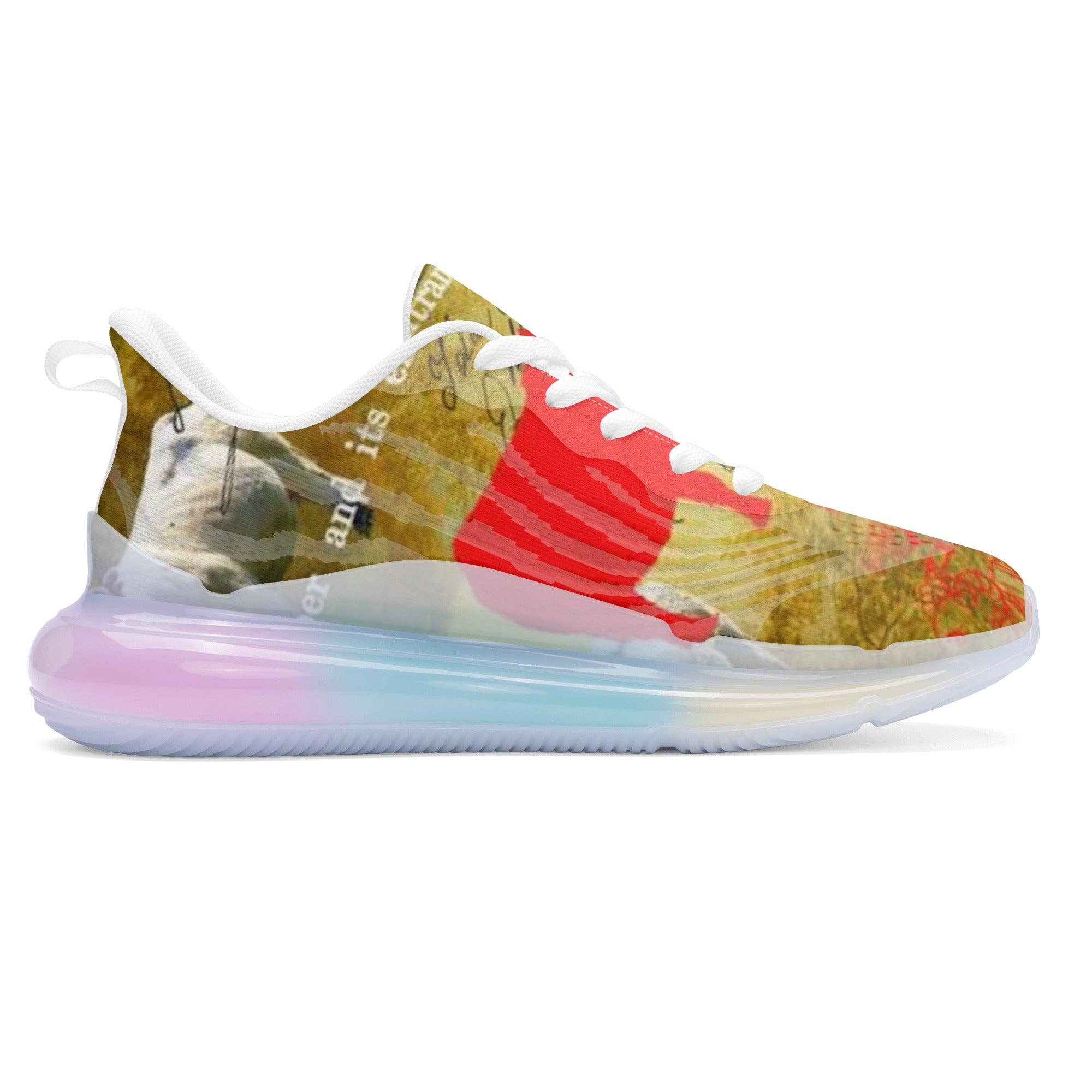 Bønes and Balløøns – wholesale Athletic trainers – Unisex – BOVINE Unisex Pastel Translucent Air Sole Running Shoes4