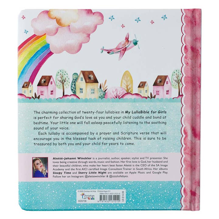 Christian Art Gifts - Wholesale Book - Kids - Kid Book My LullaBible for Girls Padded Hardcover Board Book