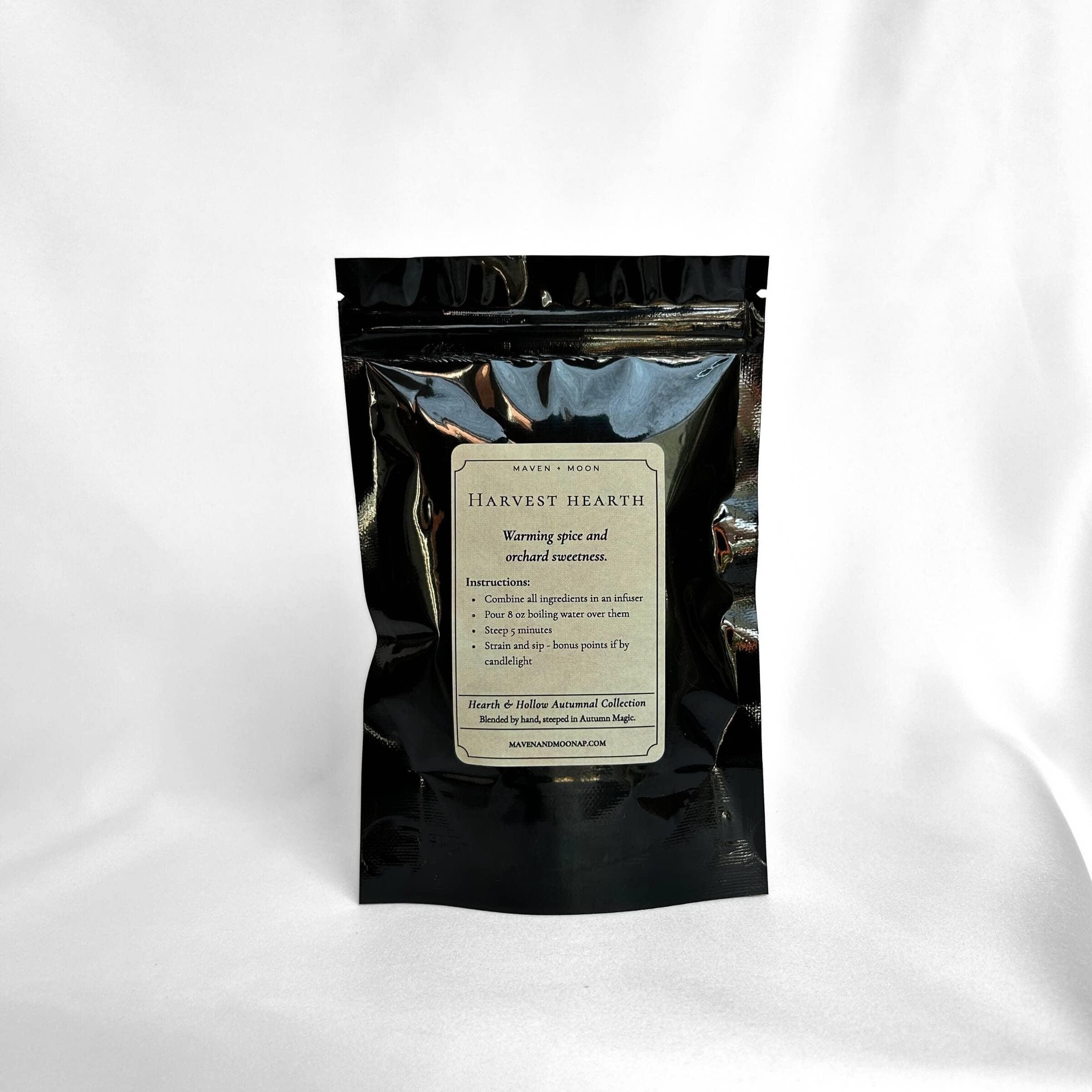 MAVEN + MOON – Chá solto por atacado – Mistura de Chá de Outono Harvest Hearth - 2 oz / Mistura Personalizada1