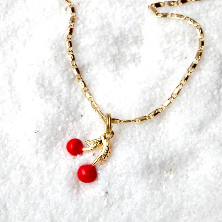 AnkletAllure - Wholesale Anklet - Rockabilly Jewelry Cherry Anklet Summer Jewelry Retro 50's